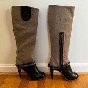 Guillaume Hinfray Size 6 Knee-High Designer Boots  (New!)
